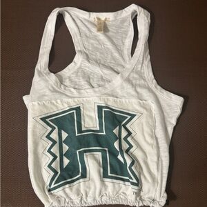 Hawaii crop tank top vintage